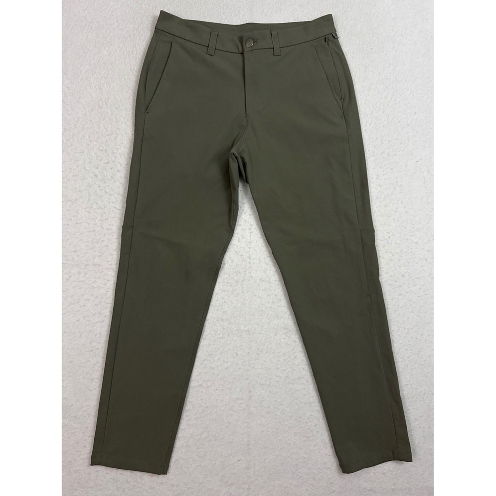 Lululemon Commission Pants Mens 29 Trench Slim Warpstreme Golf Chino
